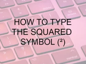 squared symbol