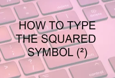 squared symbol