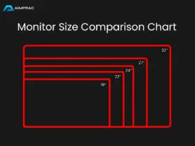 Computer Monitor Size Comparison Chart
